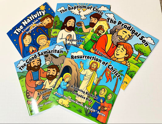 Orthodox Coloring Book Collection: Coloring Books for Orthodox Kids